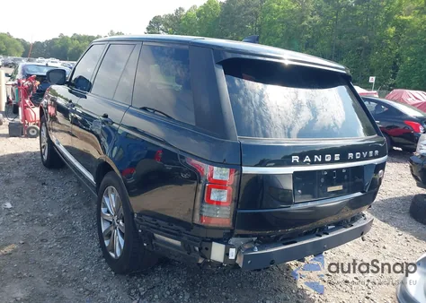 2017 Land Rover Range Rover 3.0L V6 Supercharged from USA, damaged, VIN SALGR2FV4HA352967